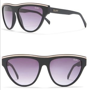 BNWOT— Quay “Flight Risk” purple lens sunglasses
